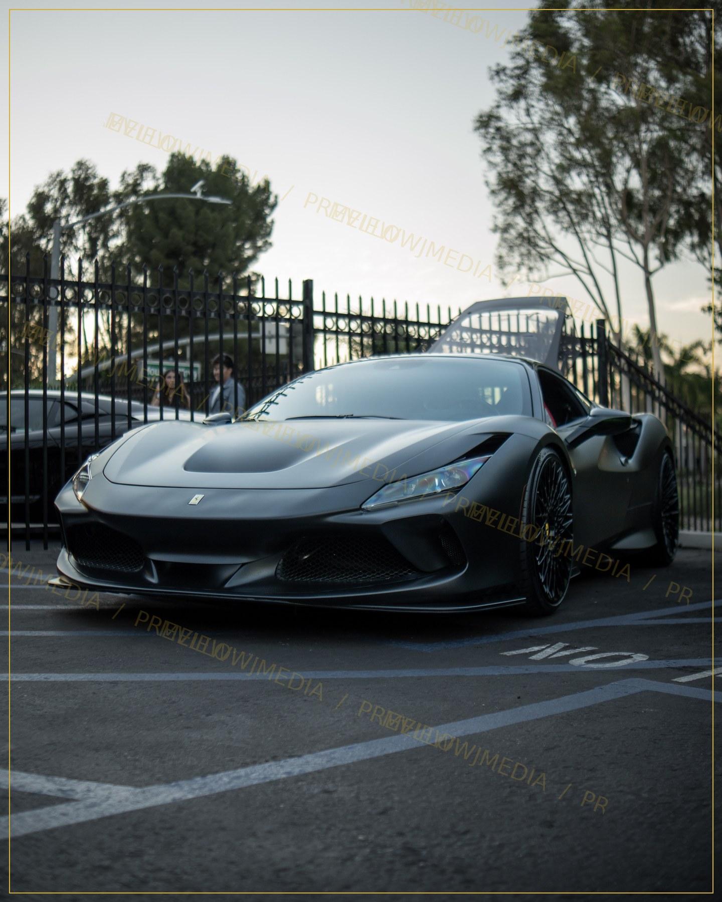 Matte Black Ferrari watermarked preview