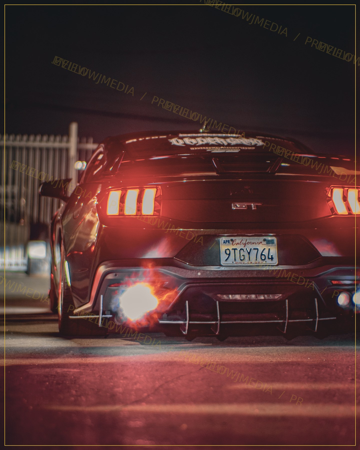 Midnight Exhaust Burst from JDM Champs Night