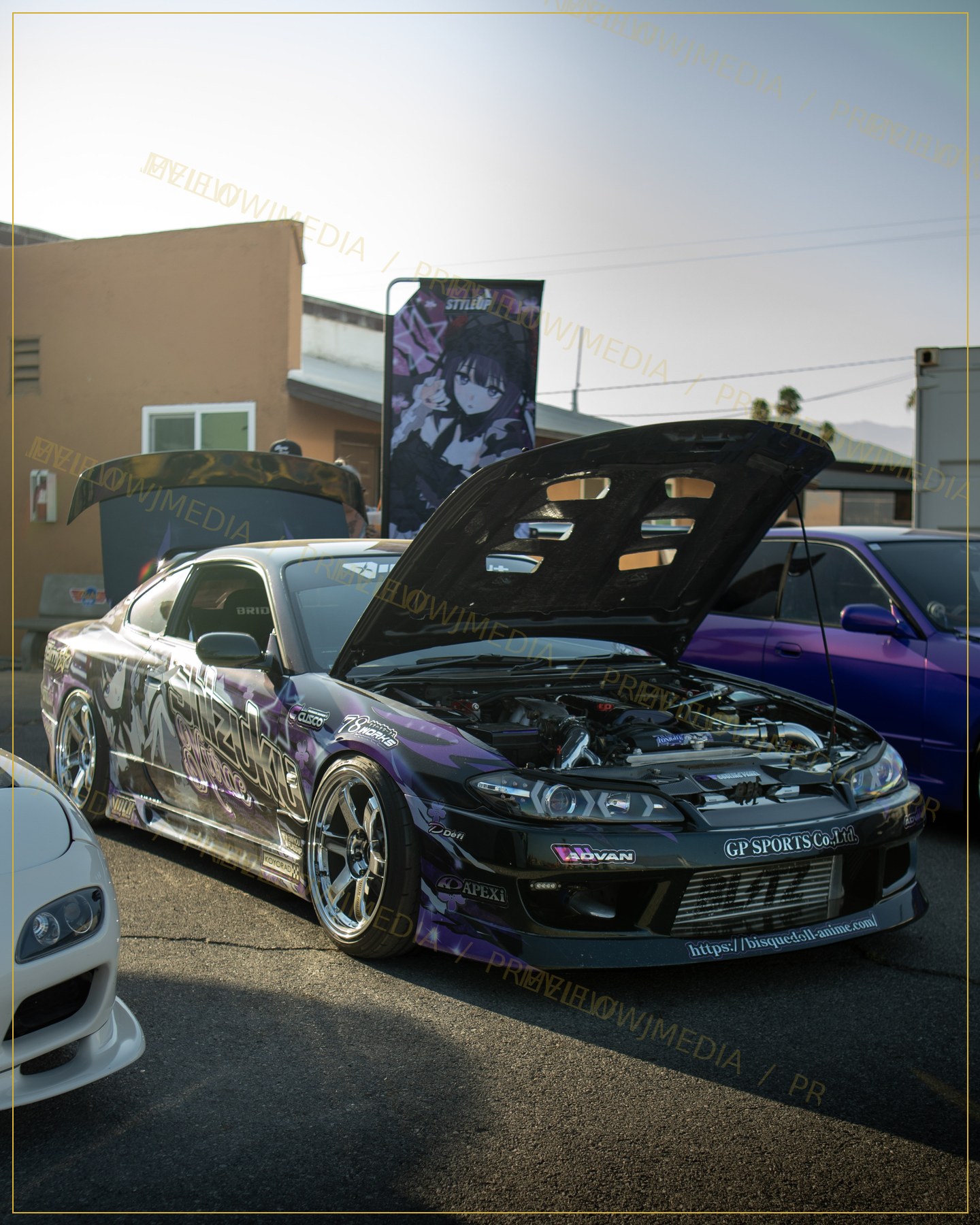 Purple Drift Showcase watermarked preview