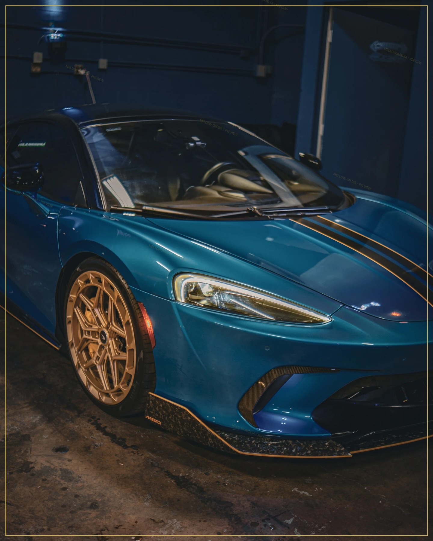 Blue Garage Glow from JDM Champs Night